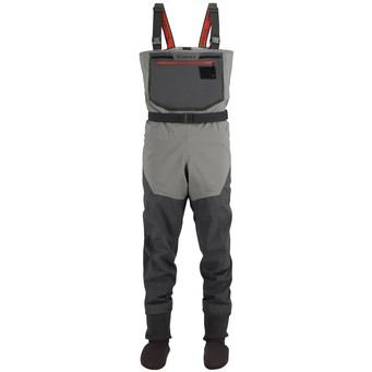 Simms Men's Freestone Stockingfoot Chest Waders Smoke color