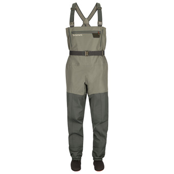 Simms Men's Tributary Stockingfoot Chest Waders Basalt color