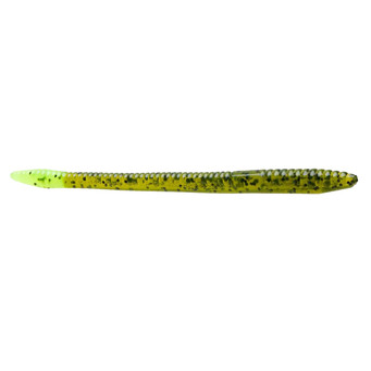 Zoom Finesse Worm color Watermelon Chartreuse