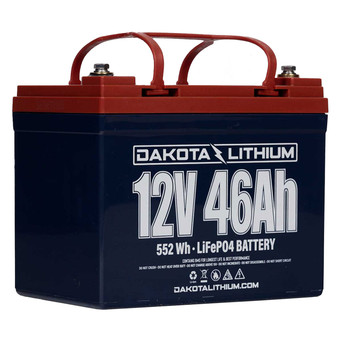 Dakota Lithium 12V 46Ah Battery Group 21 U1 size