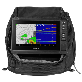 Garmin ECHOMAP UHD2 73sv Ice Fishing Bundle