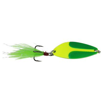 Mr. Crappie Jack Knife Spoon color Lime-N-Ator
