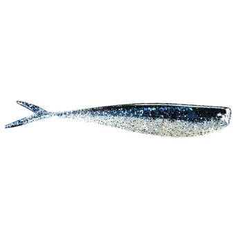 Lunker City Fat Fin-S-Fish color Black Ice