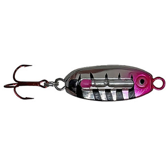 Fish Daddy Micro LED Spoon color Silver Perch
