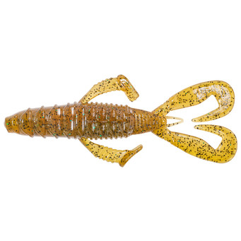 Nories Front Flapper Curly Creature Bait color Brushpile Craw