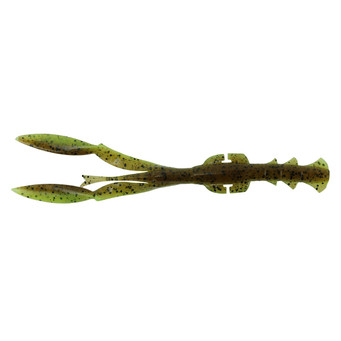 Keitech Neco Camaron color Green Pumpkin Chartreuse