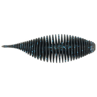 Geecrack Bellows Shad Floating Elastomer color Black & Blue