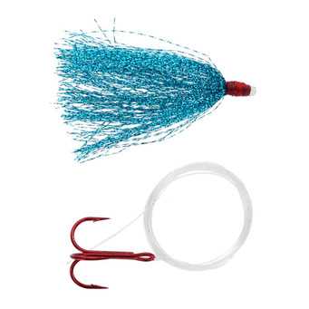 Dreamweaver Action Coho Trolling Fly color Coconut Candy