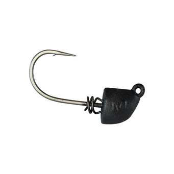 Mustad AlphaPoint A-Tak Swim Jig Head color Matte Black