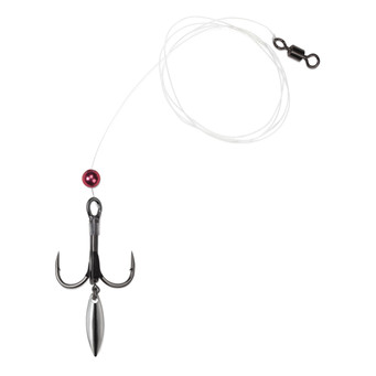 VMC Bladed Predator Rig Single Fluorocarbon Harness