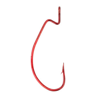 Daiichi Fat Gap Worm & Tube Hook Bleeding Bait finish