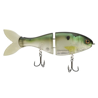 Bucca Brand Trick Shad Glide Bait color Green Gizzard