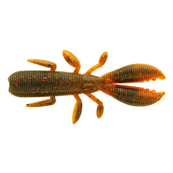 Yamamoto Covert Craw color Watermelon with Copper,Orange, and Red Flake
