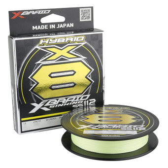 Daiwa XBRAID SS112 Sinking Braided Fishing Line box and spool