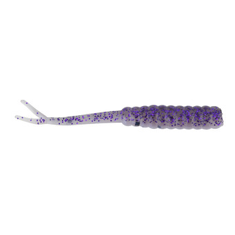 Ol' Blue Tackle Fluke Soft Bait  color Purple Monkey