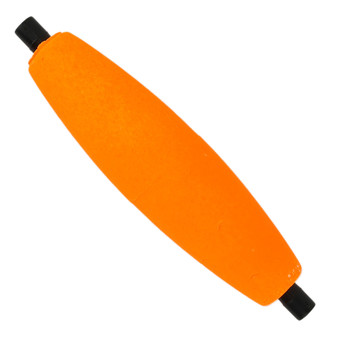 Comal Tackle Cigar Slotted Peg Float color Orange