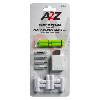 Alphaboardz ELITE Planer Board Lights A2Z LEDs Green in retail package.