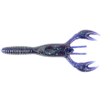 YUM Salt Craw Soft Bait color Junebug Red Flake