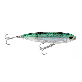 Yo-Zuri 3D Inshore Topknock Pencil in color Green Mackerel, a topwater lure with a loud one-knock rattle and long-cast design