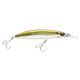 Yo-Zuri Mag Speed Sinking Minnow in Bronze color, designed for long casts and steady depth retrieval.