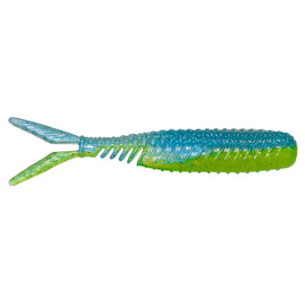 1 Standard Fishing Minnow1 Soft Bait color Blue Grass