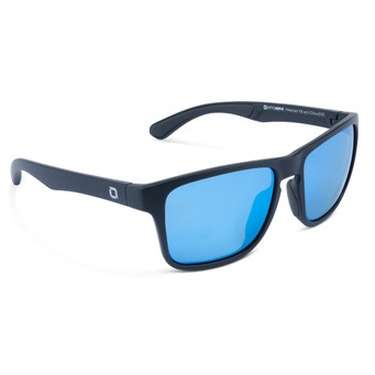 Optic Nerve Rumble Zaldaingerous Polarized Sunglasses color Black - Amber Lens - Blue Mirror