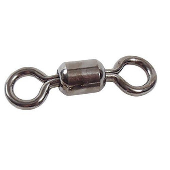 SPRO Power Swivel with a brass body and stainless steel line ties for smooth rotation and reduced line twist in 50 ct. packs.