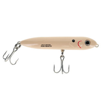 Heddon Saltwater Super Spook XT Topwater Lure color Bone