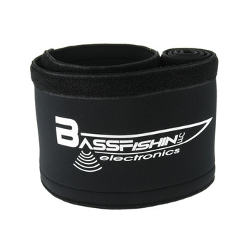 BassFishin Electronics Trolling Motor Sleeve showing the logo