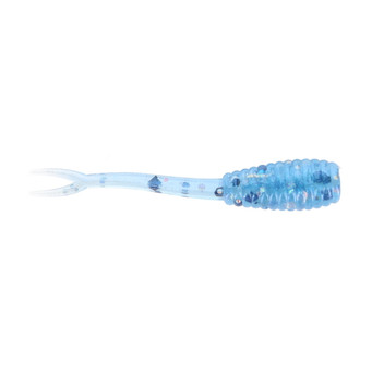 Limestone Mayhem Minnow Soft Bait color Blue Monkey Milk