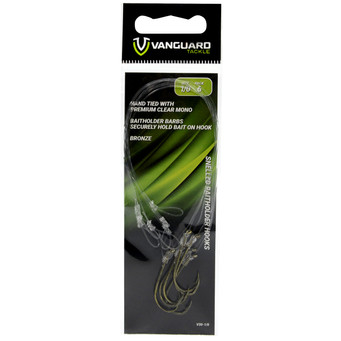 Vanguard Snelled Baitholder Hook