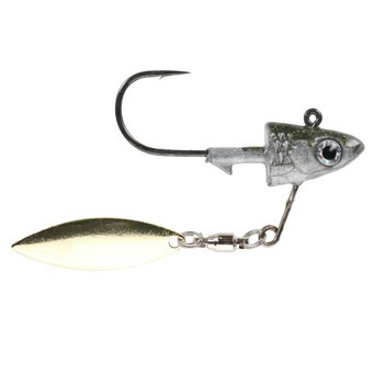 Food Chain Main Course Underspin Jig Head color Mud Minnow