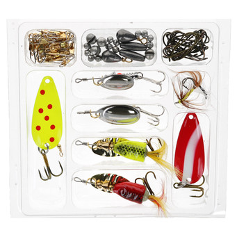Eagle Claw Trout Kit all included Hooks, Swivels, Sinkers, Lures and Flies