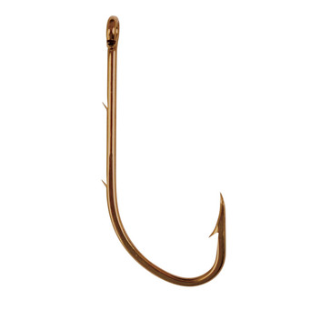Eagle Claw Straight Eye Offset Baitholder Hook