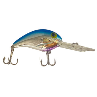 Head Hunter H12 Diver Crankbait color Chrome Blue