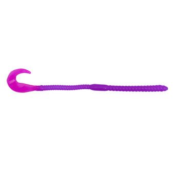 Head Hunter Curtail Worm color Purple/Fire Tail