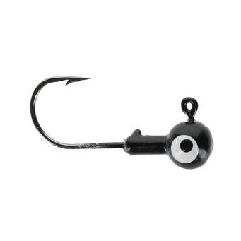 Head Hunter Round Jig Heads color Black