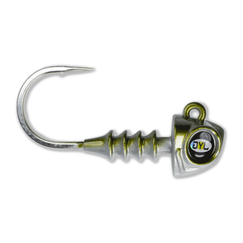 JYG Pro Swym Jig Head - Size 2/0 color Dirty Dinero