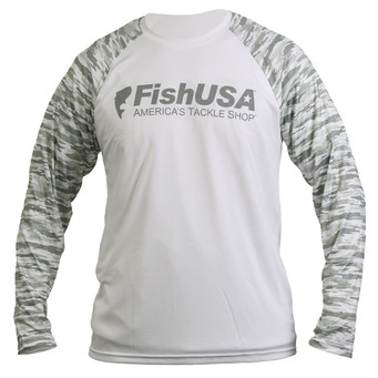 FishUSA Whiteout Long Sleeve Performance Shirt