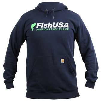 FishUSA Carhartt Neon Lights Hoodie front