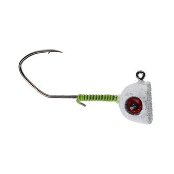 Epic Baits Matt Becker Scan Head Jig - 4/0 Hook color White Flake