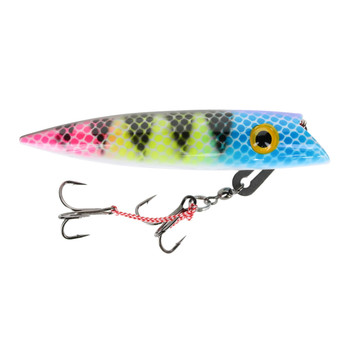 Ice Strong Killer Fish Trolling Plugs color Magic Zebra UV