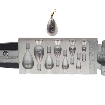 Do-It Bass Casting Swivel Bell Sinker Mold sinker is for display purposes only
