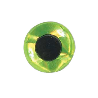 Do-It 3D Stick-On Eyes color Chartreuse Prism