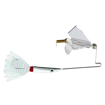 Dynamic Lures Mini Buzzbait color White