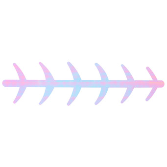 WTP Super Ladderback Flasher Die-Cut Stickers color Pearl