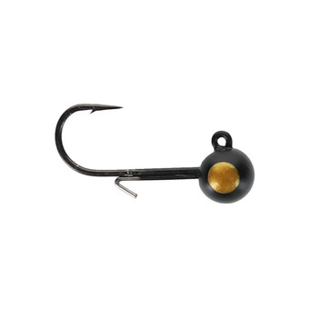 Widow Maker Tungsten Panfish Jigheads - Size 8 color Black