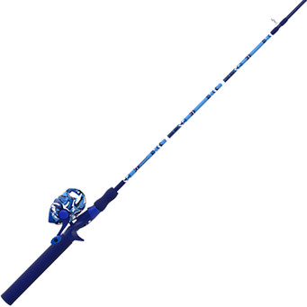 Zebco Splash Spincasting Combo color Tidepool Blue