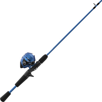 Zebco 202 Slingshot Spincasting Combo color Blue