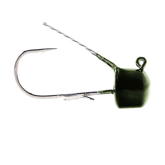 Z-Man Weedless Finesse ShroomZ Jig Heads color Green Pumpkin